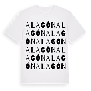 Alagón ordlek t-shirt – ekologisk bomull t-shirt från Pinshirt