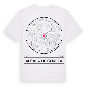 Alcalá de Gurrea t-shirt – ekologisk bomull t-shirt från Pinshirt