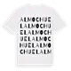 Almochuel ordlek t-shirt