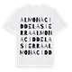 Almonacid de la Sierra ordlek t-shirt
