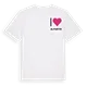 Jag älskar Alpartir t-shirt litet tryck