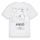 Ansó karta t-shirt