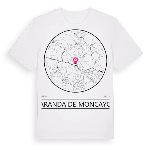Aranda de Moncayo t-shirt – ekologisk bomull t-shirt från Pinshirt