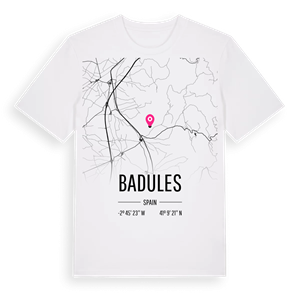Badules karta t-shirt – ekologisk bomull t-shirt från Pinshirt