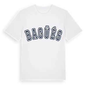 Bagüés college t-shirt – ekologisk bomull t-shirt från Pinshirt