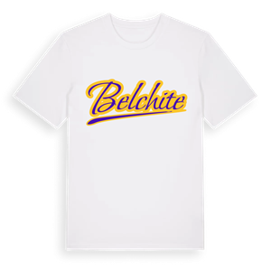 Belchite baseball t-shirt – ekologisk bomull t-shirt från Pinshirt
