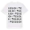 Belchite ordlek t-shirt