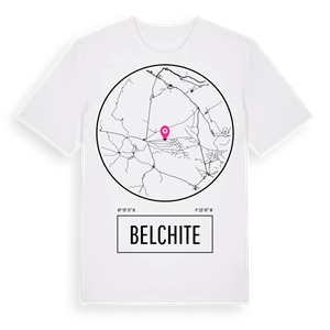 Belchite t-shirt – ekologisk bomull t-shirt från Pinshirt