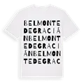 Belmonte de Gracián ordlek t-shirt