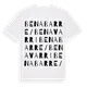 Benabarre / Benavarri ordlek t-shirt