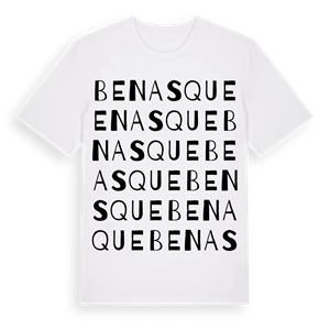 Benasque ordlek t-shirt – ekologisk bomull t-shirt från Pinshirt