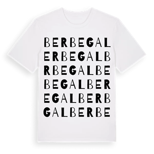 Berbegal ordlek t-shirt – ekologisk bomull t-shirt från Pinshirt