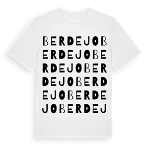 Berdejo ordlek t-shirt – ekologisk bomull t-shirt från Pinshirt