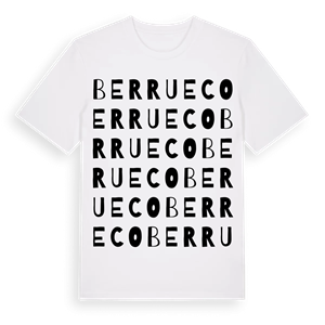 Berrueco ordlek t-shirt – ekologisk bomull t-shirt från Pinshirt