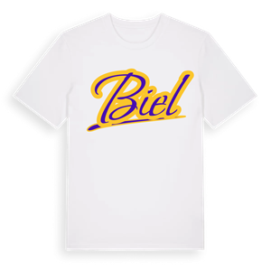 Biel baseball t-shirt – ekologisk bomull t-shirt från Pinshirt