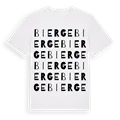 Bierge ordlek t-shirt