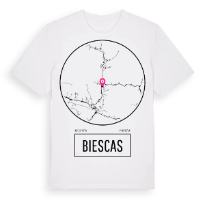Biescas t-shirt – ekologisk bomull t-shirt från Pinshirt
