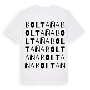 Boltaña ordlek t-shirt – ekologisk bomull t-shirt från Pinshirt