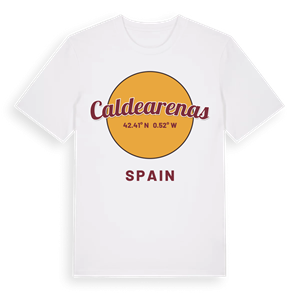 Caldearenas cirkel t-shirt – ekologisk bomull t-shirt från Pinshirt