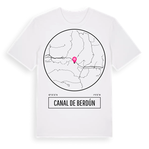 Canal de Berdún t-shirt – ekologisk bomull t-shirt från Pinshirt