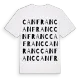 Canfranc ordlek t-shirt