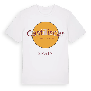 Castiliscar cirkel t-shirt – ekologisk bomull t-shirt från Pinshirt