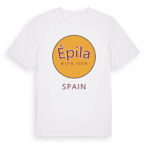 Épila cirkel t-shirt – ekologisk bomull t-shirt från Pinshirt