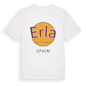 Erla cirkel t-shirt – ekologisk bomull t-shirt från Pinshirt