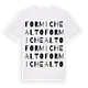 Formiche Alto ordlek t-shirt