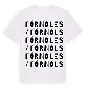 Fórnoles / Fórnols ordlek t-shirt – ekologisk bomull t-shirt från Pinshirt