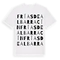 Frías de Albarracín ordlek t-shirt