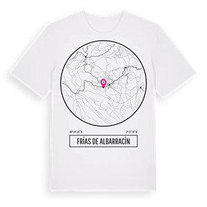 Frías de Albarracín t-shirt – ekologisk bomull t-shirt från Pinshirt