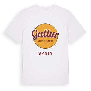 Gallur cirkel t-shirt – ekologisk bomull t-shirt från Pinshirt