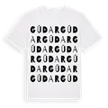 Gúdar ordlek t-shirt
