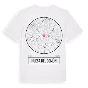 Huesa del Común t-shirt – ekologisk bomull t-shirt från Pinshirt