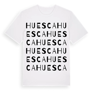 Huesca ordlek t-shirt – ekologisk bomull t-shirt från Pinshirt