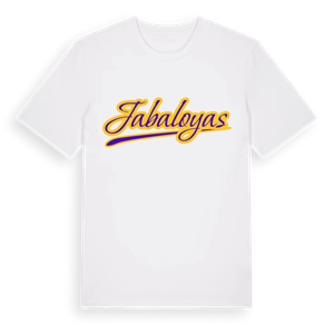 Jabaloyas baseball t-shirt – ekologisk bomull t-shirt från Pinshirt