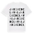 Jarque de la Val ordlek t-shirt