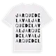 Jarque de la Val ordlek t-shirt