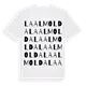La Almolda ordlek t-shirt