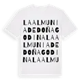 La Almunia de Doña Godina ordlek t-shirt