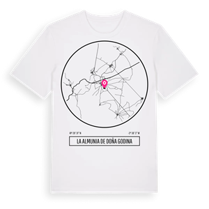 La Almunia de Doña Godina t-shirt – ekologisk bomull t-shirt från Pinshirt