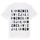 La Hoz de la Vieja ordlek t-shirt