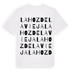La Hoz de la Vieja ordlek t-shirt – ekologisk bomull t-shirt från Pinshirt