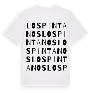 Los Pintanos ordlek t-shirt – ekologisk bomull t-shirt från Pinshirt