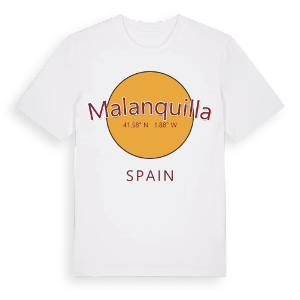 Malanquilla cirkel t-shirt – ekologisk bomull t-shirt från Pinshirt