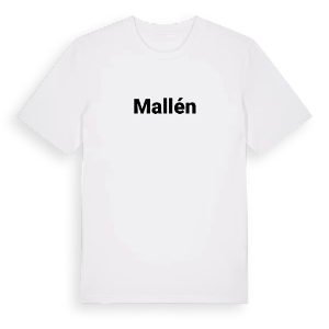 Mallén fetstil t-shirt – ekologisk bomull t-shirt från Pinshirt