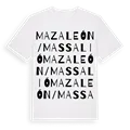 Mazaleón / Massalió ordlek t-shirt