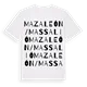 Mazaleón / Massalió ordlek t-shirt