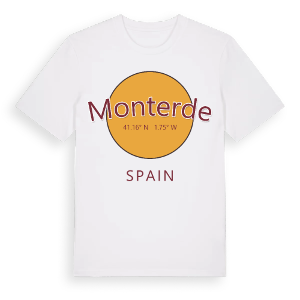 Monterde cirkel t-shirt – ekologisk bomull t-shirt från Pinshirt
